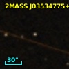 2MASS J03534775+0032505