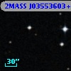 2MASS J03553603+0033539