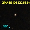 2MASS J03522635+0035556