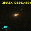 2MASX J03541489+0037017