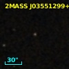 2MASS J03551299+0037235