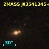 2MASS J03541345+0037240