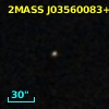 2MASS J03560083+0038312