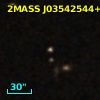 2MASS J03542544+0040003