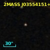 2MASS J03554151+0040447