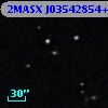 2MASX J03542854+0040533