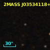 2MASS J03534118+0040585