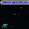 2MASX J03530226+0042002