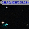 2SLAQ J035225.29+004153.6