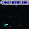 2MASS J03551360+0044242