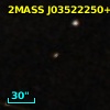 2MASS J03522250+0027001