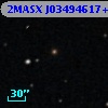 2MASX J03494617+0009319