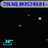 2SLAQ J035243.81-000324.8