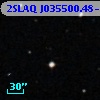 2SLAQ J035500.48-000223.1