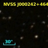 NVSS J000242+464509