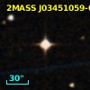 2MASS J03451059-0334313