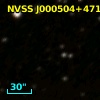 NVSS J000504+471303