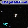 1RXS J035607.4-083321