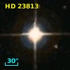 HD  23813