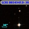 LCRS B034347.9-382400