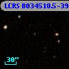 LCRS B034510.5-392546