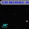 LCRS B034949.9-383132