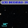 LCRS B035050.8-382845