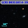 LCRS B035107.4-391936