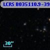 LCRS B035110.9-390533