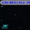 LCRS B035241.4-392309