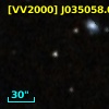 [VV2000] J035058.0-380536