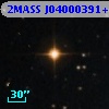 2MASS J04000391+3852164