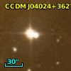 CCDM J04024+3627B