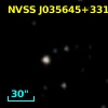 NVSS J035645+331305