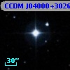 CCDM J04000+3026B
