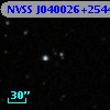 NVSS J040026+254409