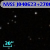 NVSS J040623+270005