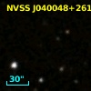 NVSS J040048+261944