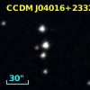 CCDM J04016+2332A