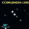 CCDM J04024+2403B