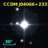 CCDM J04066+2331B