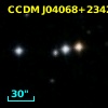 CCDM J04068+2342B