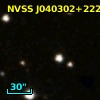 NVSS J040302+222805