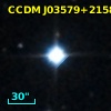 CCDM J03579+2158AB