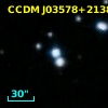 CCDM J03578+2138A