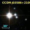 CCDM J03586+2109B