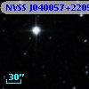 NVSS J040057+220537