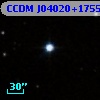 CCDM J04020+1755B