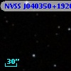 NVSS J040350+192621