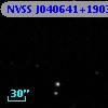 NVSS J040641+190315